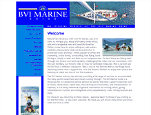 Tablet Screenshot of bvimarineguide.com